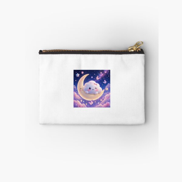 Item preview, Cute Moon and Cloud Kawaii designed and sold by DaryaArtFrance.
