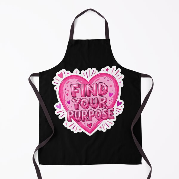 Item preview, Find Your Purpose Pink Heart Motivation designed and sold by Owcomm.