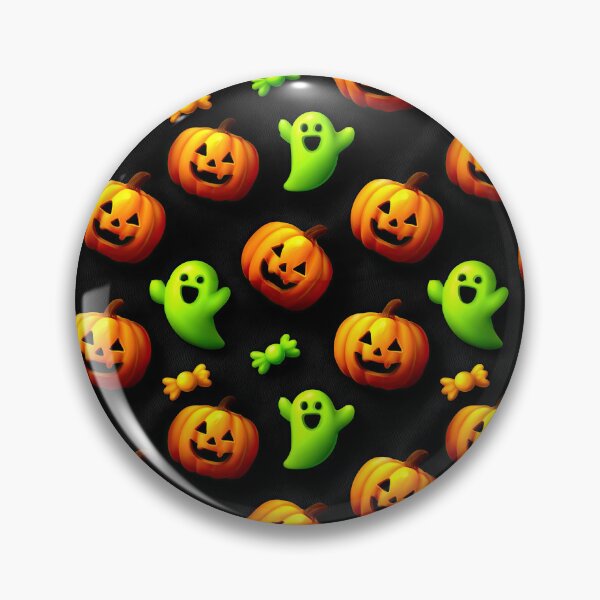 Item preview, Mixed Cute Halloween Pumpkin Ghost And Candy Pattern designed and sold by igraphixart.