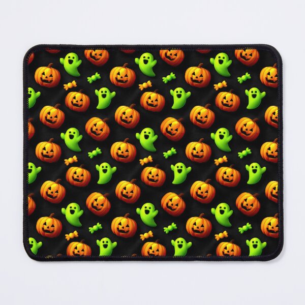 Item preview, Mixed Cute Halloween Pumpkin Ghost And Candy Pattern designed and sold by igraphixart.