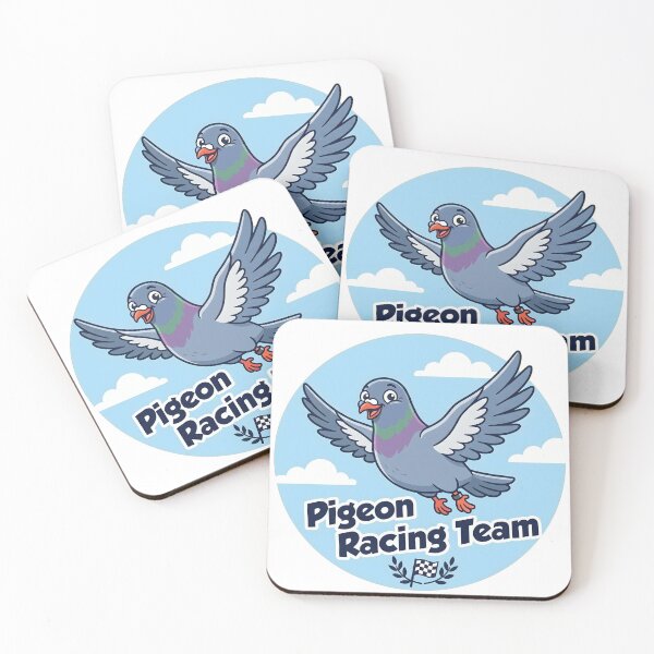 Item preview, Pigeon Racing Team | Funny Homing Pigeon Racing Gift designed and sold by Sekla-Studio.