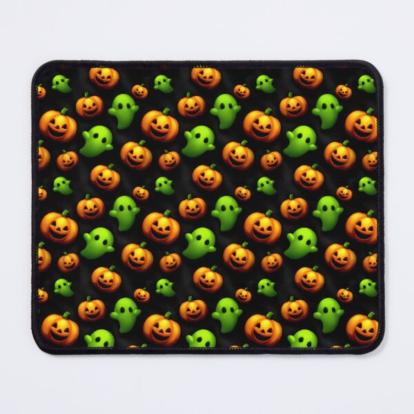 Item preview, Playful Pumpkin Ghost And Candy Halloween Pattern designed and sold by igraphixart.