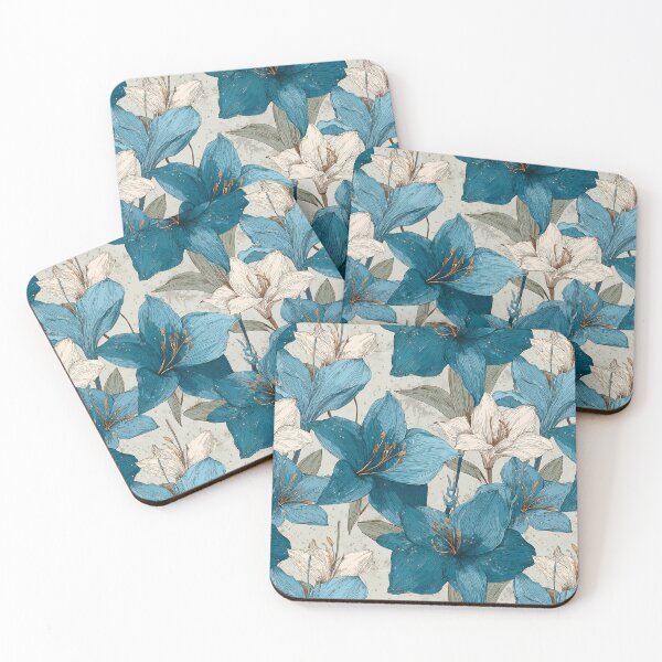 Item preview, Petaled Amaryllis Floral - Flower Floral Pattern   - Dads Day Gifts designed and sold by RoyalStarsPatts.