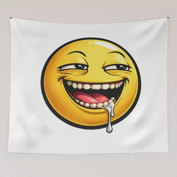 Item preview, Epic Face Meme Funny Internet Reaction Sticker & T-Shirt Design designed and sold by CreativeNest Prints.