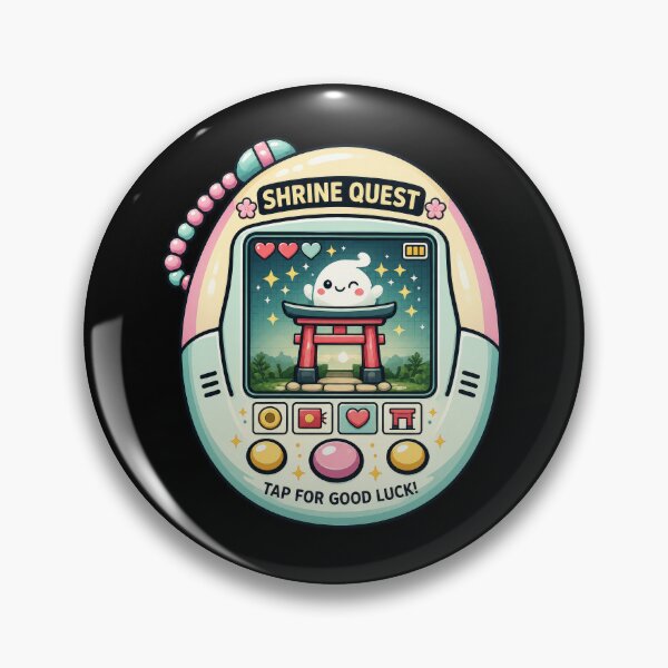 Item preview, Japan Travel Virtual Pet Shrine Quest Gotchi designed and sold by TheTrendsDesk.