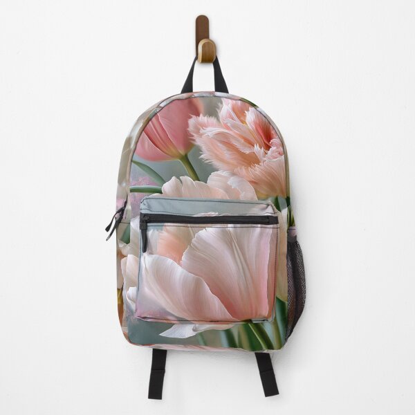Item preview, Blush Tulip Reverie – Soft Romantic Floral Art designed and sold by VelvetThornsArt.