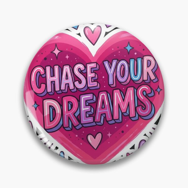 Item preview, Chase Your Dreams Heart Motivation designed and sold by Owcomm.