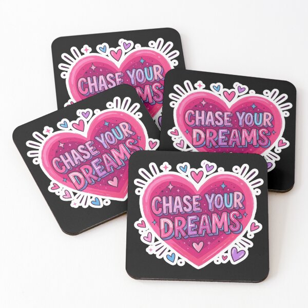 Item preview, Chase Your Dreams Heart Motivation designed and sold by Owcomm.