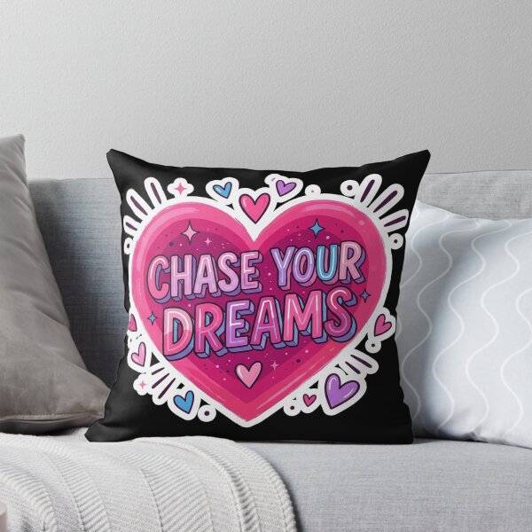 Item preview, Chase Your Dreams Heart Motivation designed and sold by Owcomm.