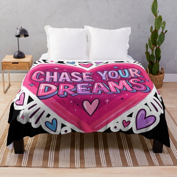 Item preview, Chase Your Dreams Heart Motivation designed and sold by Owcomm.