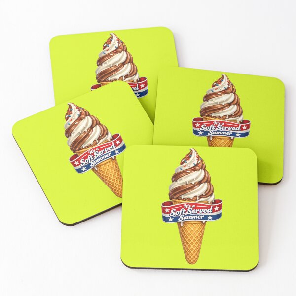 Item preview, It’s a Soft Served Summer - Ice Cream Cone designed and sold by shorethings.