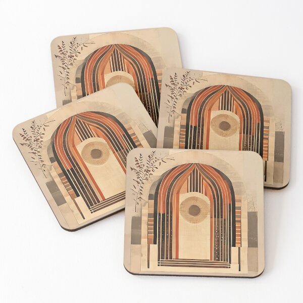 Item preview, Boho Archway: Woven Wall Hanging with Mudcloth Str designed and sold by Mercella-Inc.