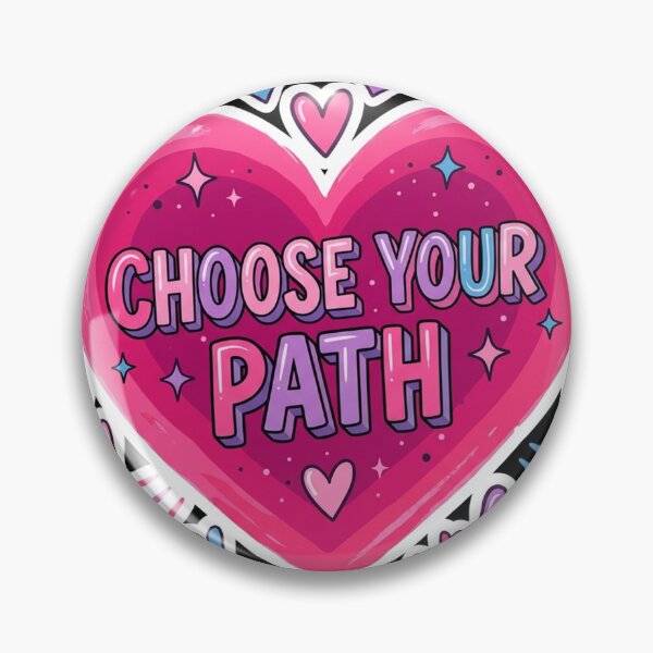 Item preview, Choose Your Path Heart designed and sold by Owcomm.