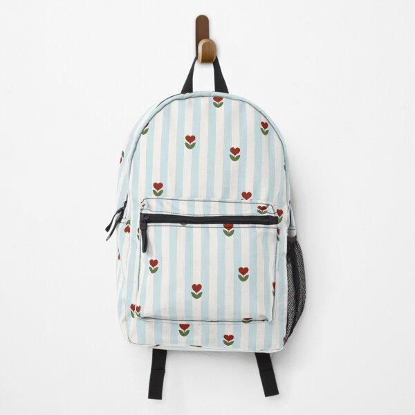 Item preview, Nordic Heart Tulip Stripe Pattern designed and sold by Aniko Tulipan.