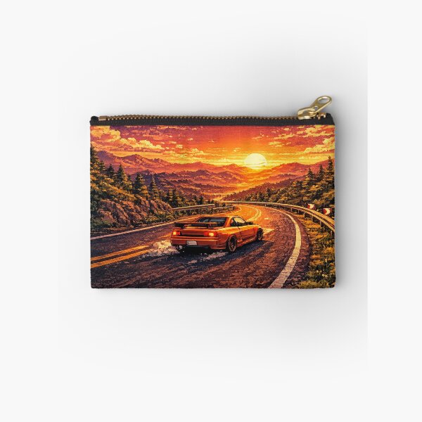 Item preview, classic japanese car sunset pixelart designed and sold by Traceursniper.
