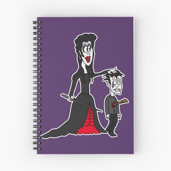 Item preview, Funny Halloween Vampire Teacher | Stake Through The Heart Cartoon designed and sold by MyxaART.