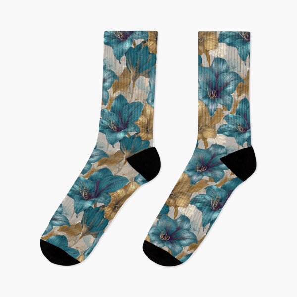 Item preview, Chic Amaryllis Floral  - Flower Garden Pattern   - Father'S Day Gift Ideas designed and sold by RoyalStarsPatts.