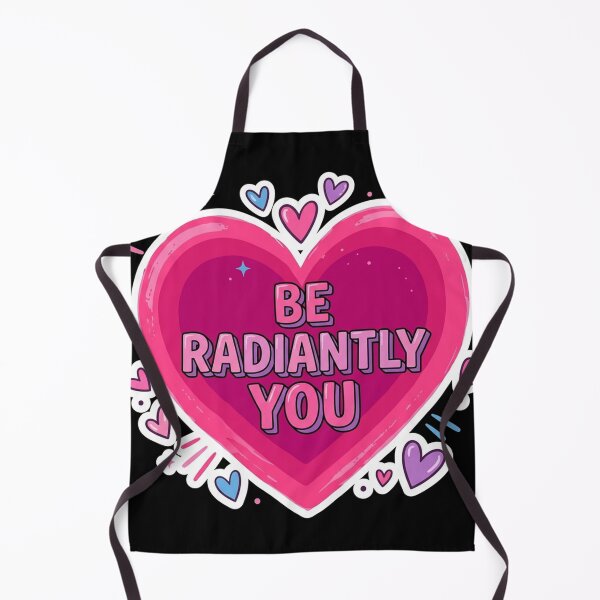 Item preview, Be Radiantly You Heart Motivation designed and sold by Owcomm.