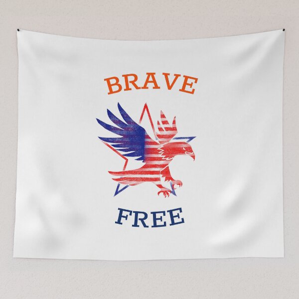Item preview, BRAVE FREE designed and sold by SudeeshArt.