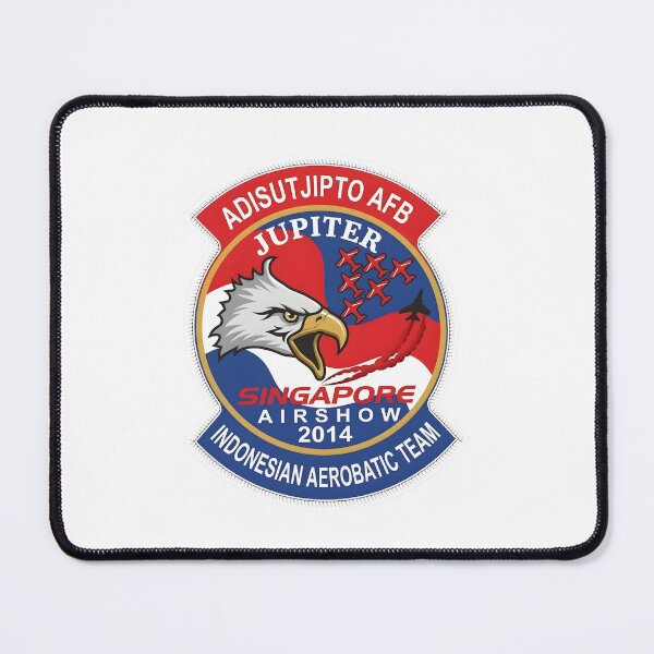 Item preview, Indonesian Air Force Jupiter Aerobatic Team Singapore Airshow 2014 Patch designed and sold by CharlieDesings.