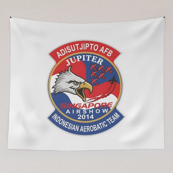 Item preview, Indonesian Air Force Jupiter Aerobatic Team Singapore Airshow 2014 Patch designed and sold by CharlieDesings.