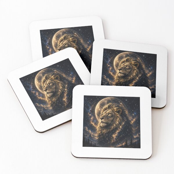 Item preview, Cosmic Lion King designed and sold by DaryaArtFrance.