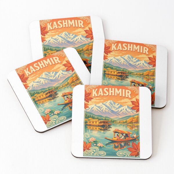 Item preview, Vintage Kashmir Travel Art - Traditional Shikara Boat designed and sold by sohail_arts.