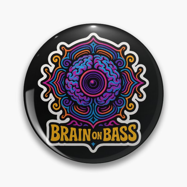 Item preview, Psychedelic Bass Music | Brain On Bass Festival Design designed and sold by |TRSSHOP|.
