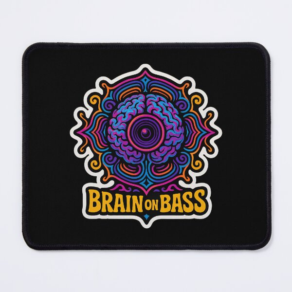Item preview, Psychedelic Bass Music | Brain On Bass Festival Design designed and sold by |TRSSHOP|.