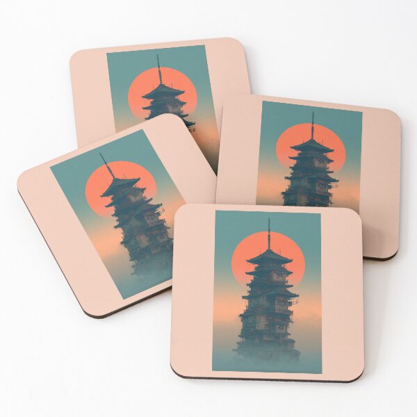 Item preview, Pagoda Rising Sun Dystopia designed and sold by Late Theory.