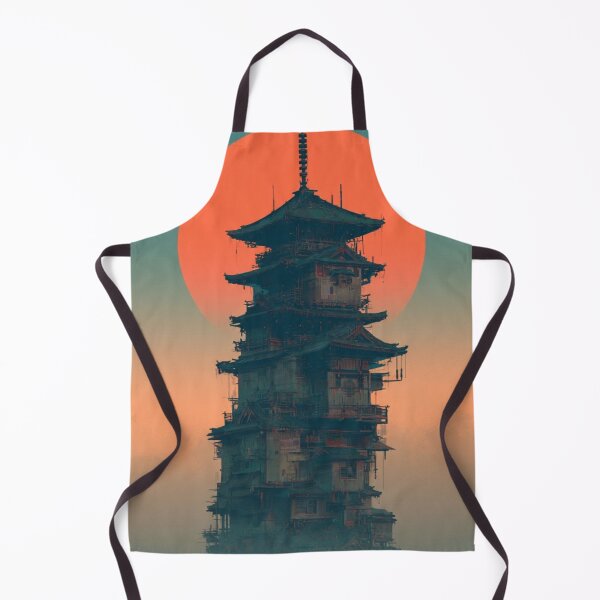 Item preview, Pagoda Rising Sun Dystopia designed and sold by Late Theory.