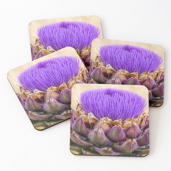 Item preview, Artichoke Bloom in Purple designed and sold by Kimberly Palmer.