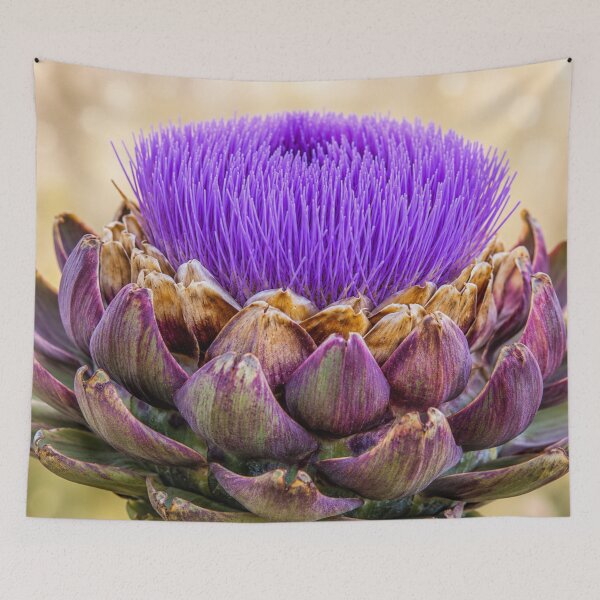 Item preview, Artichoke Bloom in Purple designed and sold by Kimberly Palmer.