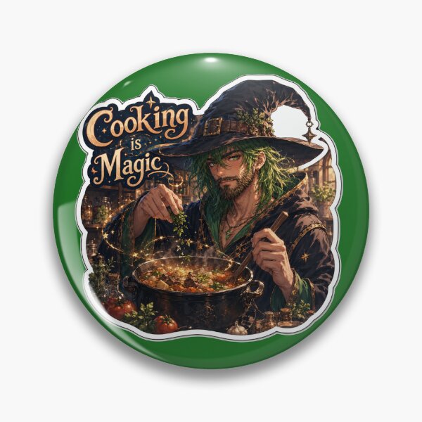 Item preview, Cooking Is Magic Green Wizard Chef designed and sold by S10Dayhobby.