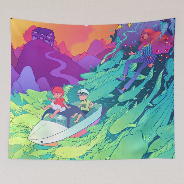 Item preview,  Cute kawaii art girl [[kiki's]] rainbow -%[ghiblis]%- wave aways  designed and sold by kuumeiji.