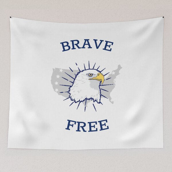 Item preview, BRAVE FREE designed and sold by SudeeshArt.