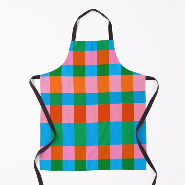 Item preview, Pink, Orange, Green and Blue Grid Check designed and sold by OneThreeSix.