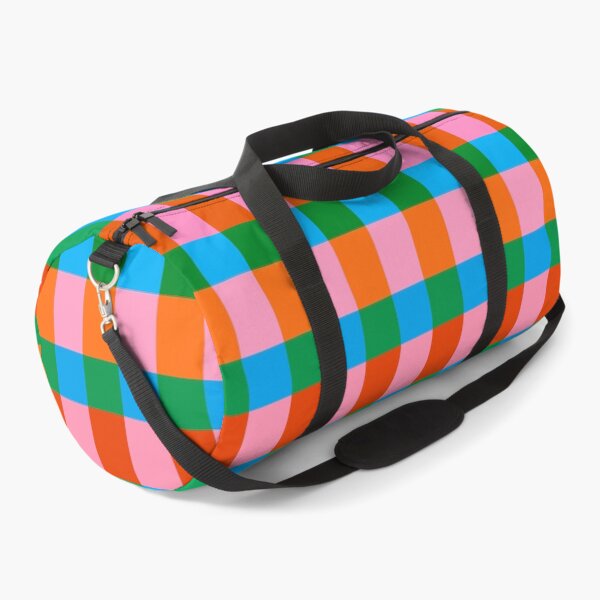 Item preview, Pink, Orange, Green and Blue Grid Check designed and sold by OneThreeSix.