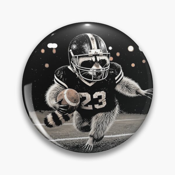 Item preview, Raccoon Gridiron Running Pigskin Uniform 23 designed and sold by Tsugraf Designs.