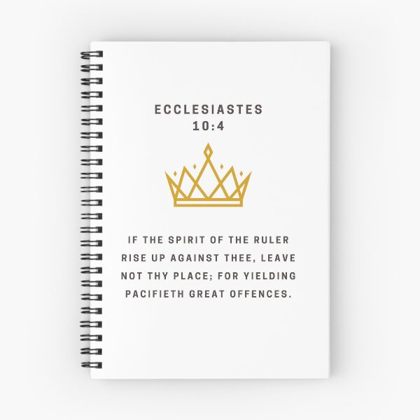 Item preview, Ecclesiastes 10:4 designed and sold by Undonemadenew.