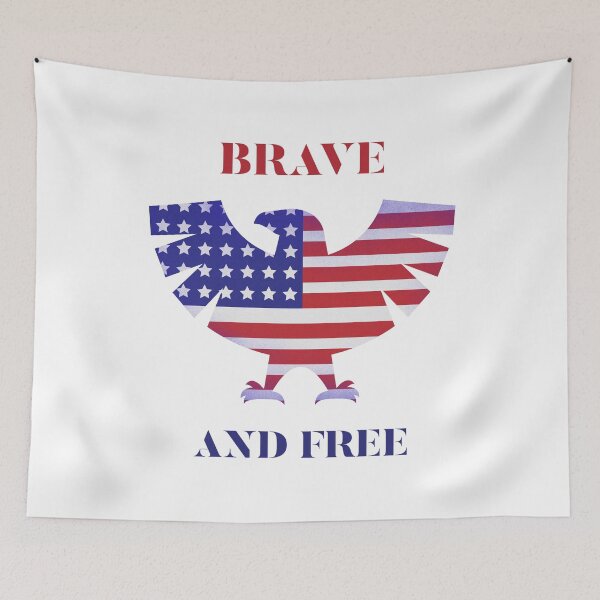 Item preview, BRAVE FREE designed and sold by SudeeshArt.