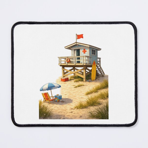 Item preview, Coastal Lifeguard Station – Beach Patrol designed and sold by celestialseastc.