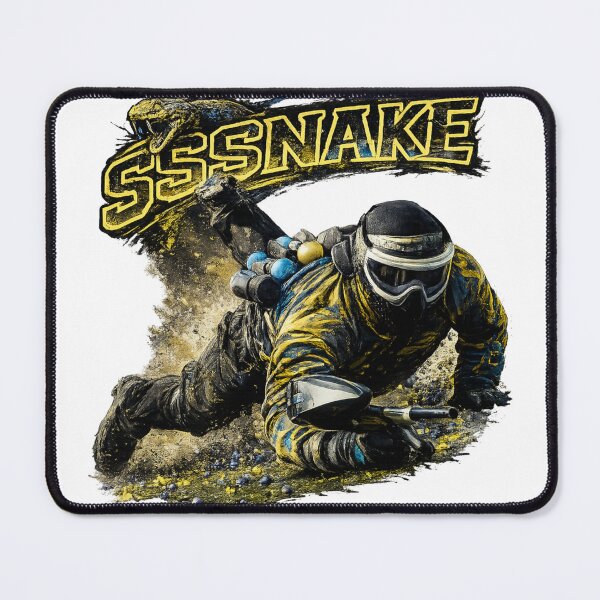 Item preview, SNAKE Tactical Paintball Player Design designed and sold by lazulishop.