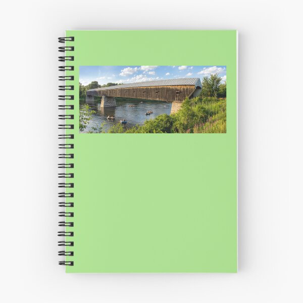 Item preview, Cornish Windsor Covered Bridge Art designed and sold by gotucoveredart.