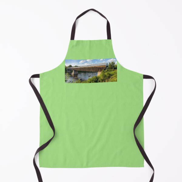 Item preview, Cornish Windsor Covered Bridge Art designed and sold by gotucoveredart.