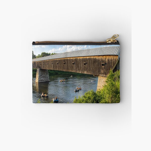 Item preview, Cornish Windsor Covered Bridge Art designed and sold by gotucoveredart.
