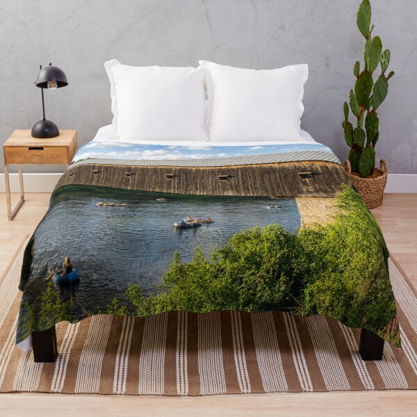 Item preview, Cornish Windsor Covered Bridge Art designed and sold by gotucoveredart.