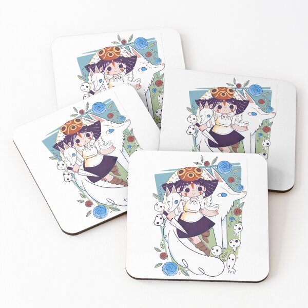 Item preview,  Cute kawaii art girl [[momonokess]] wolf -%[ghiblis]%- hunting aways  designed and sold by kuumeiji.