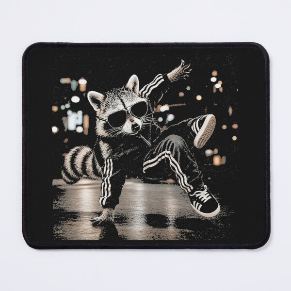 Item preview, Cool Raccoon Dance Hip Hop Tracksuit Sunglasses designed and sold by Tsugraf Designs.