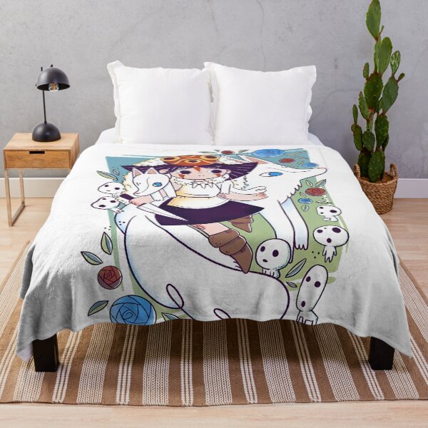 Item preview,  Cute kawaii art girl [[momonokess]] wolf -%[ghiblis]%- hunting aways  designed and sold by kuumeiji.
